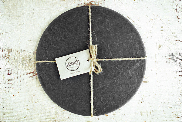 Brooklyn Slate CO. Round Slate Board