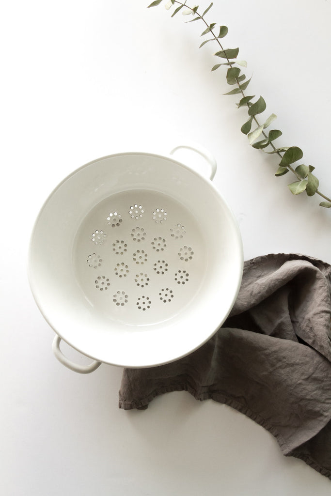 Riess Enameled Colander