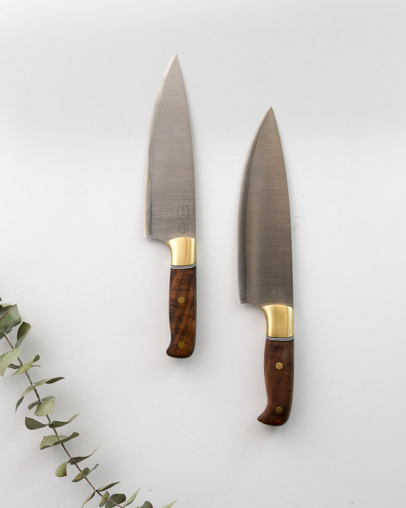 Walnut Burl Weige Chef Knife no. 3